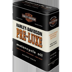 Boîte en métal rectangulaire XL : Harley-Davidson Pre-Luxe