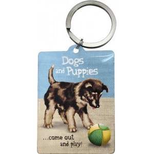 Porte-clés Dogs and puppies - Chiens et chiots