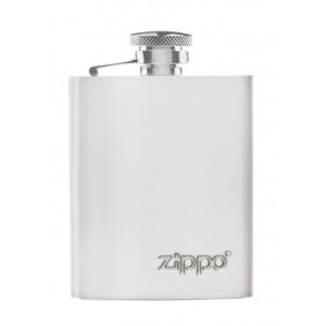 Flasque (plate) Zippo en inox d'une contenance de 90ml