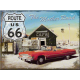 Magnet 8 x 6 cm Route 66 : the mother road