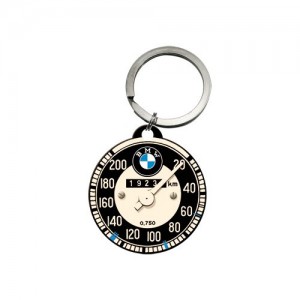Porte-clés rond : Compteur BMW