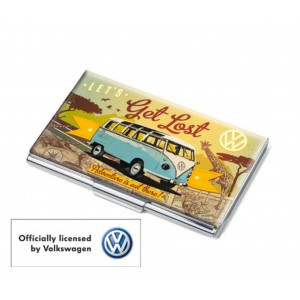 Etui pour cartes de visite VW Volkswagen T1 savane