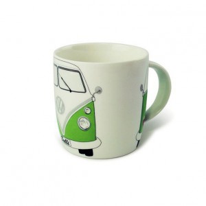 Tasse à café (coffee mug) VW Volkswagen T1 BULLI verte