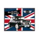 Magnet 8 x 6 cm Mini Cooper "Perfectly British"
