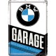 Plaque en métal 14 X 10 cm Garage BMW