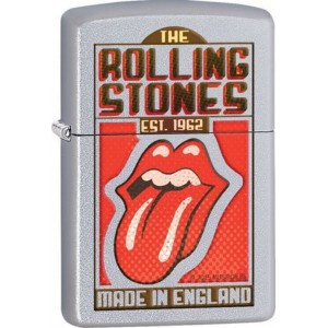Briquet essence Zippo Rolling Stones création en 1962
