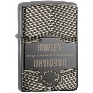 Briquet essence Zippo Harley-Davidson Logo gravé