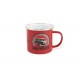 Tasse à café (coffee mug) VW Volkswagen T1 depuis 1950 (fond rouge)
