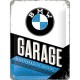 Plaque en métal 15 X 20 cm : BMW Parking only