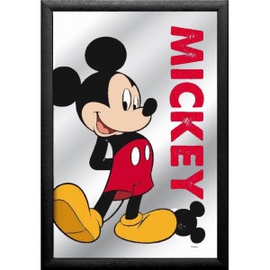 Cadre miroir Disney portrait de Mickey
