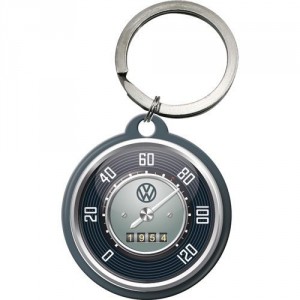 Porte-clés rond : VW Volkswagen tachymètre