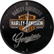 Horloge murale : Harley-Davidson logo classique