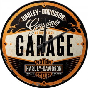 Horloge murale : Harley-Davidson Garage