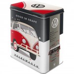 Boîte en métal rectangulaire VW Volkswagen T1 Bulli sous tous les coupes