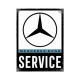 Magnet 8 x 6 cm Mercedes-Benz Service
