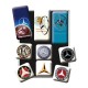 Set de 9 magnets : Mercedes-Benz évolution du logo