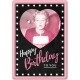 Plaque en métal 14 X 10 cm "Happy Birthday to you" avec Marylin Monroe