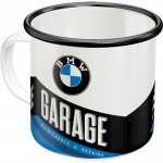 Tasse à café (coffee mug) en métal : BMW Garage