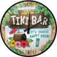 Horloge murale Vintage : Aloha Tiki Bar
