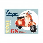 Magnet 8 x 6 cm Vespa GS 150 cc