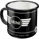 Tasse à café (coffee mug) en métal : MINI