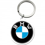 Porte-clés rond : Logo BMW