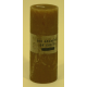 Bougie cylindrique rustique pilier 17cm aspect givré couleur caramel
