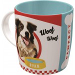 Tasse à café (coffee mug) avec chiens