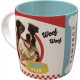 Tasse à café (coffee mug) avec chiens