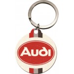 Porte-clés rond : Logo Audi