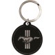 Porte-clés rond : Logo Ford Mustang