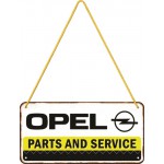 Plaque en métal 10 X 20 cm à suspendre : Opel