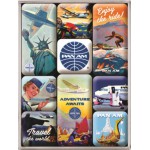Set de 9 magnets : Pan Am