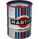 Tirelire métallique ronde en forme de baril : Martini l'Aperitivo