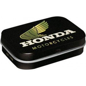 Boîte à pilules : Honda Motorcycles (doré)