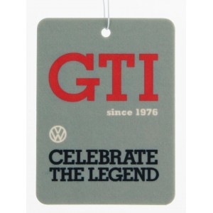 Désodorisant à suspendre VW Volkswagen GTI "The Legend" (Parfum Energy)
