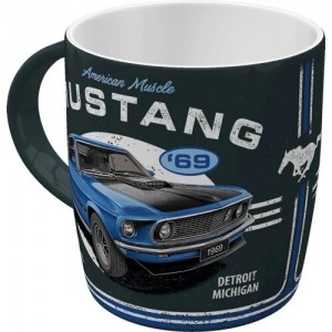 Tasse à café (coffee mug) Ford Mustang '69