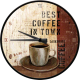 Horloge murale : Best coffee