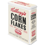 Boîte en métal rectangulaire Kellogg's Corn Flakes The original