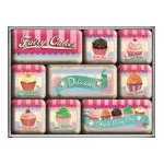 Set de 9 magnets : Petits gateaux - Fairy Cakes