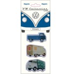 Set de 3 magnets VW Volkswagen : Transporter
