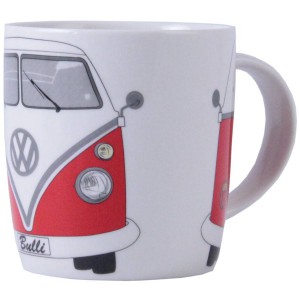 Tasse à café (coffee mug) VW Volkswagen T1 BULLI rouge