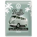 Plaque en métal 30 X 40 cm VW Volkswagen Bus Bulli Vintage