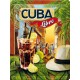 Plaque en métal 15 X 20 cm : Cocktail Time Cuba Libre