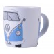 Tasse à café (coffee mug) VW Volkswagen T1 Bulli Bleu ciel